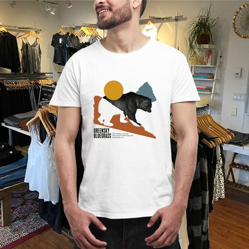 Greensky Bluegrass Red Rocks 2025 Bear Shirts