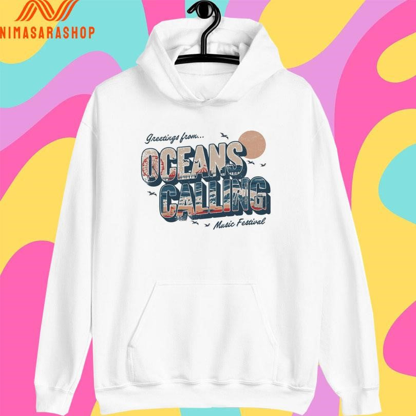 Greetings From Oceans Calling Music Festival Shirts