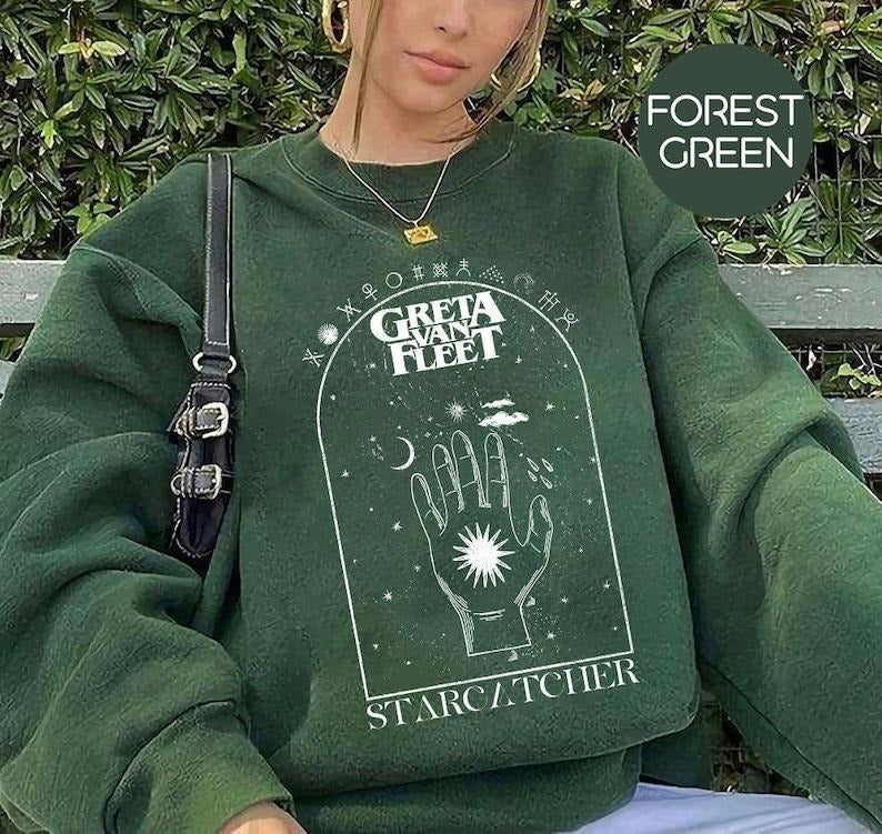 Greta Van Fleet Starcatcher World Tour 2024 Sweatshirt T-Shirts, Hoodie | UrbanDripWear.com