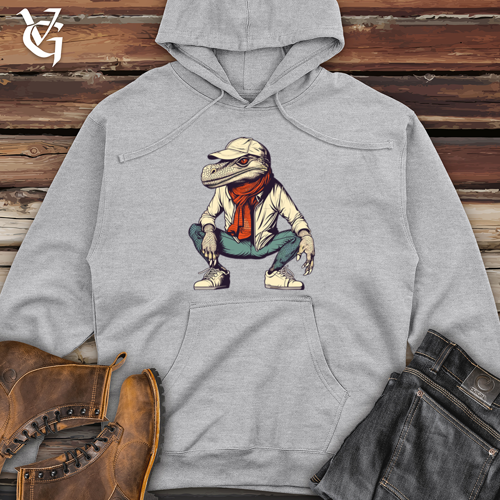 Vintage Sneaker Frill Midweight Hooded Sweatshirt