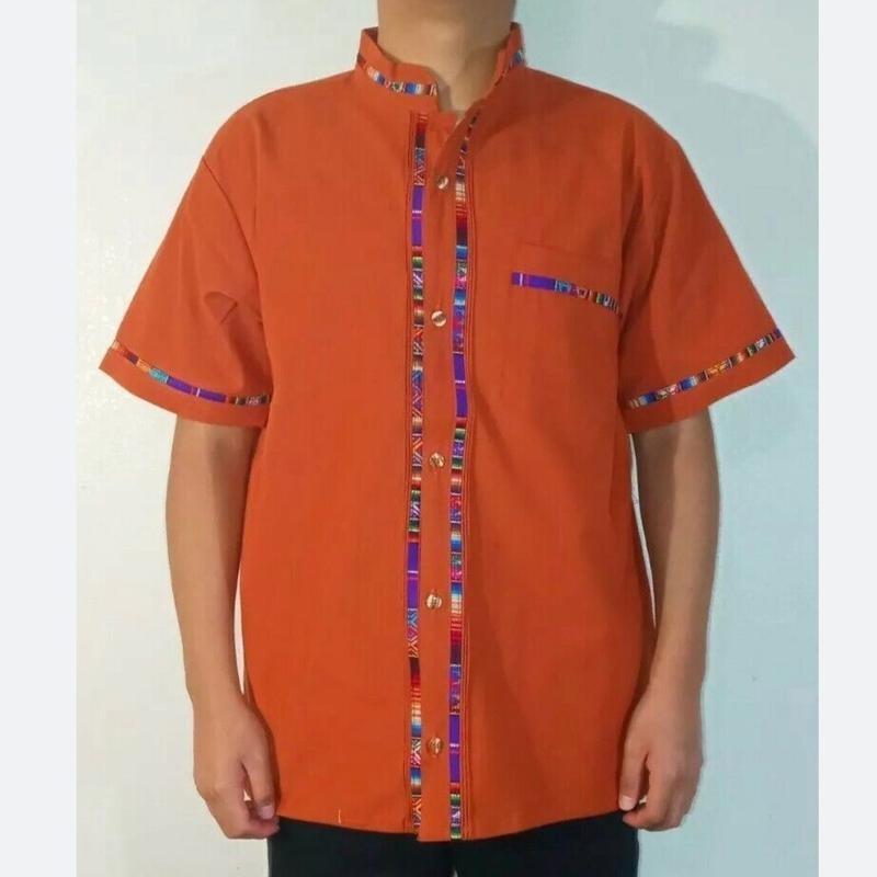 Guayabera marron shirt Casual Slim-fitting Hoodie, Sweatshirt | UrbanDripWear.com