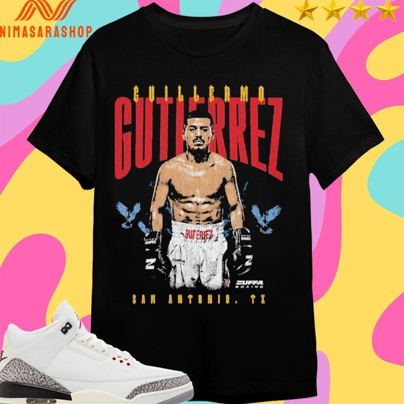 Guillermo Gutierrez Zuffa Boxing Fighter Name San Antonio Tx Shirts