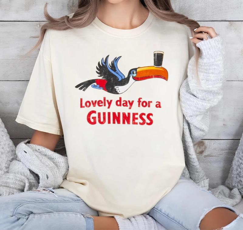 Guinness Lovely Day T-Shirt Hoodie, Sweatshirt | UrbanDripWear.com