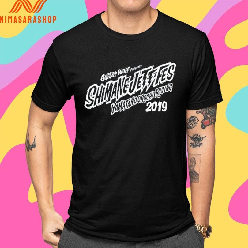 Guitar Wolf Presents Shimane Jet Fes Yamatano Orochi Rising 2019 Shirts