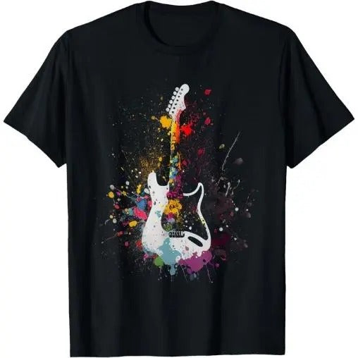 Guitar design guitar gift for guitarist T-Shirt Made in USA Hoodie, Sweatshirt | UrbanDripWear.com