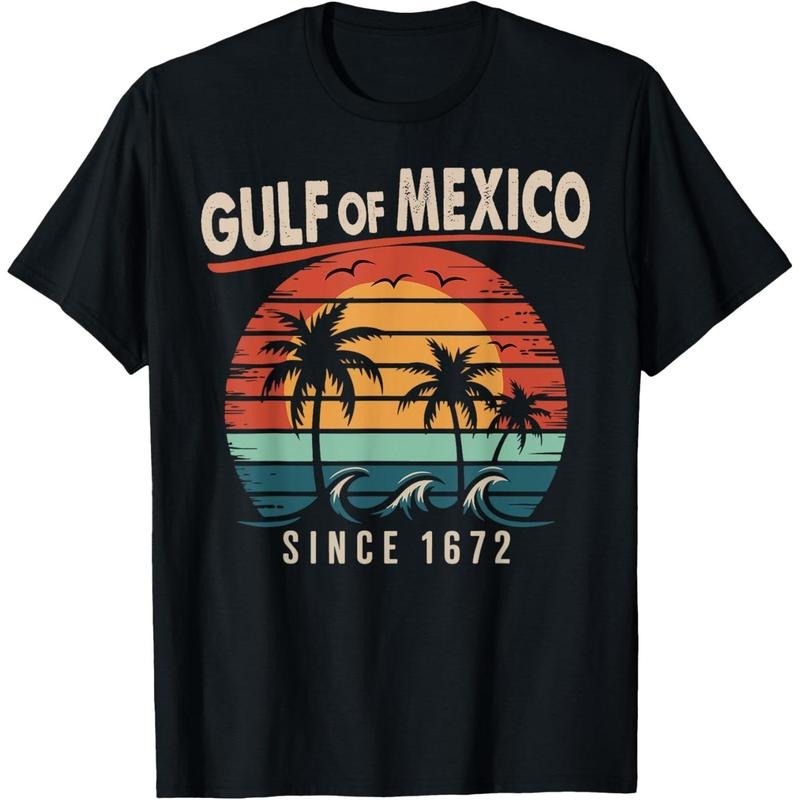 Gulf of Mexico Shirt Vintage Gulf Of Mexico Since 1672 T-Shirt made in usa Hoodie, Sweatshirt | UrbanDripWear.com
