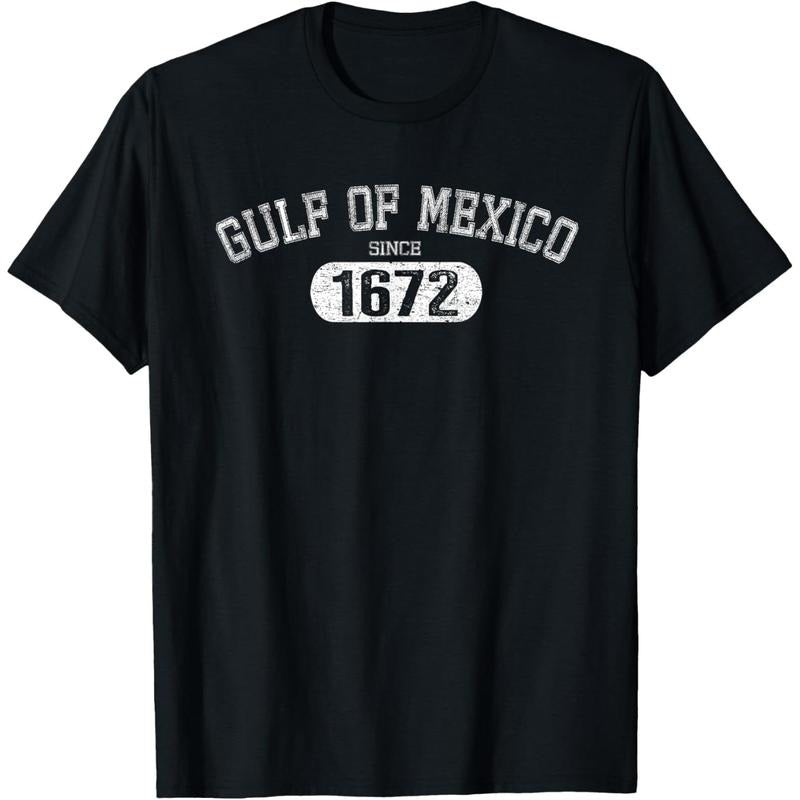 Gulf of Mexico Since 1672 Mexican Flag for Men Women T-Shirt Hoodie, Sweatshirt | UrbanDripWear.com