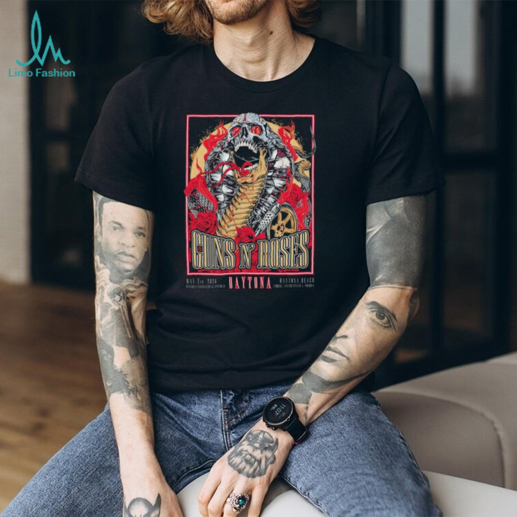 Guns N’ Roses Daytona May 2026 Concert Tour T Shirt