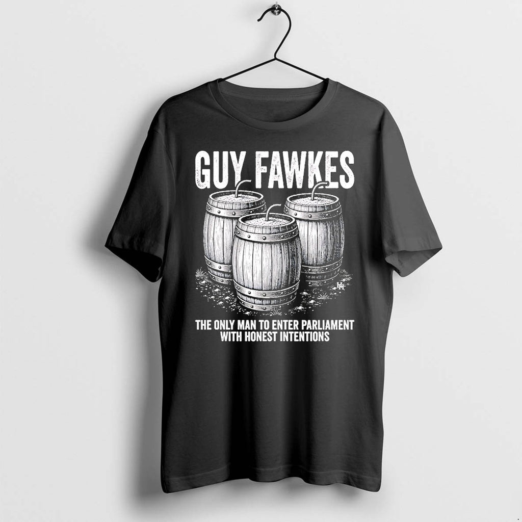Guy Fawkes The Only Man To Enter Parliament With Honest Intentions Tshirts Sweater