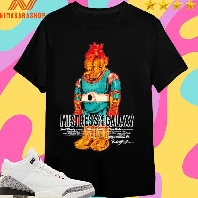 H-0249 Robot Mistress Of The Galaxy Shirts