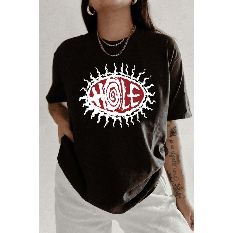 H0le Band 90s Graphic Tee, unisex cotton Shirt Hoodie, Sweatshirt | UrbanDripWear.com
