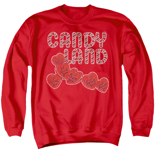 Candy Land I Love You - Men's Crewneck Sweatshirt