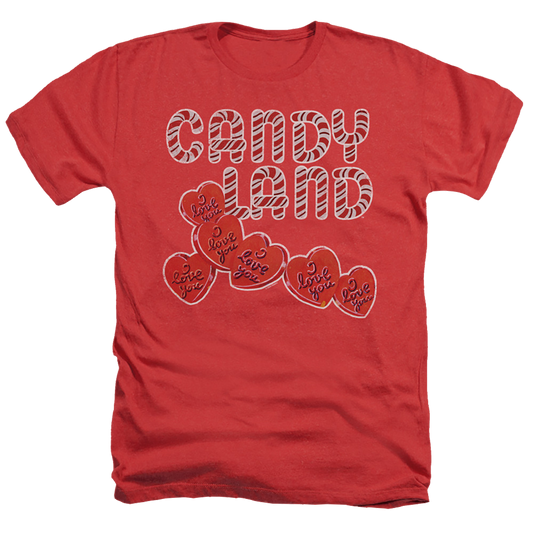 Candy Land I Love You - Men's Heather T-Shirt