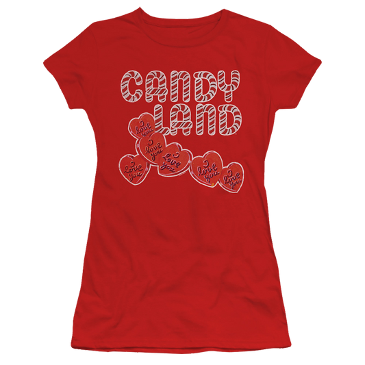 Candy Land I Love You - Juniors T-Shirt