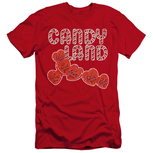 Candy Land I Love You - Men's Premium Slim Fit T-Shirt