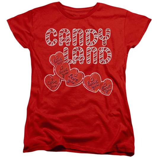 Candy Land I Love You - Women's T-Shirt