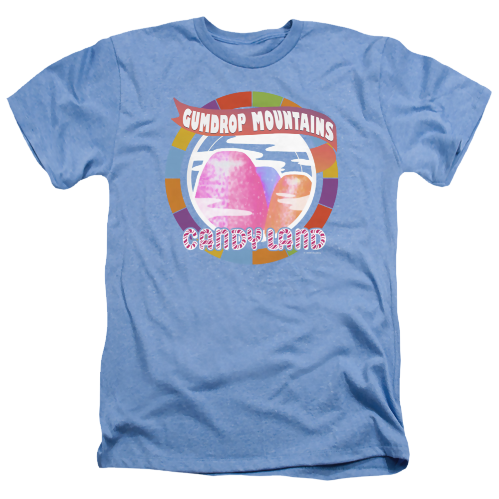 Candy Land Gumdrop Mountains - Men's Heather T-Shirt