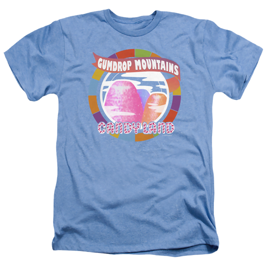 Candy Land Gumdrop Mountains - Men's Heather T-Shirt