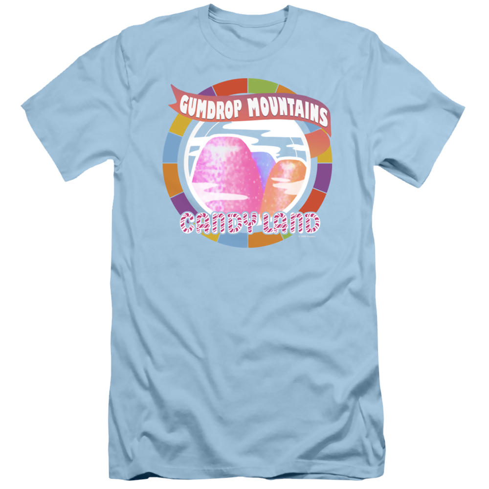 Candy Land Gumdrop Mountains - Men's Slim Fit T-Shirt