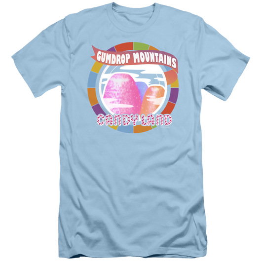 Candy Land Gumdrop Mountains - Men's Slim Fit T-Shirt
