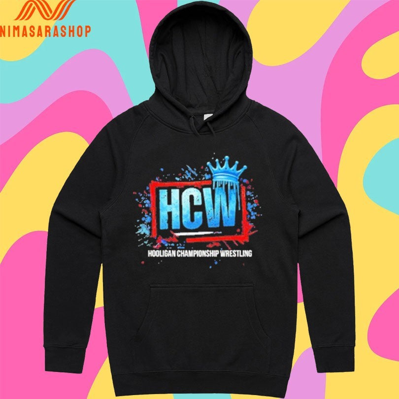 HCW Hooligan Championship Wrestling Logo Shirts