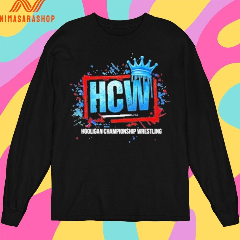 HCW Hooligan Championship Wrestling Logo Shirts