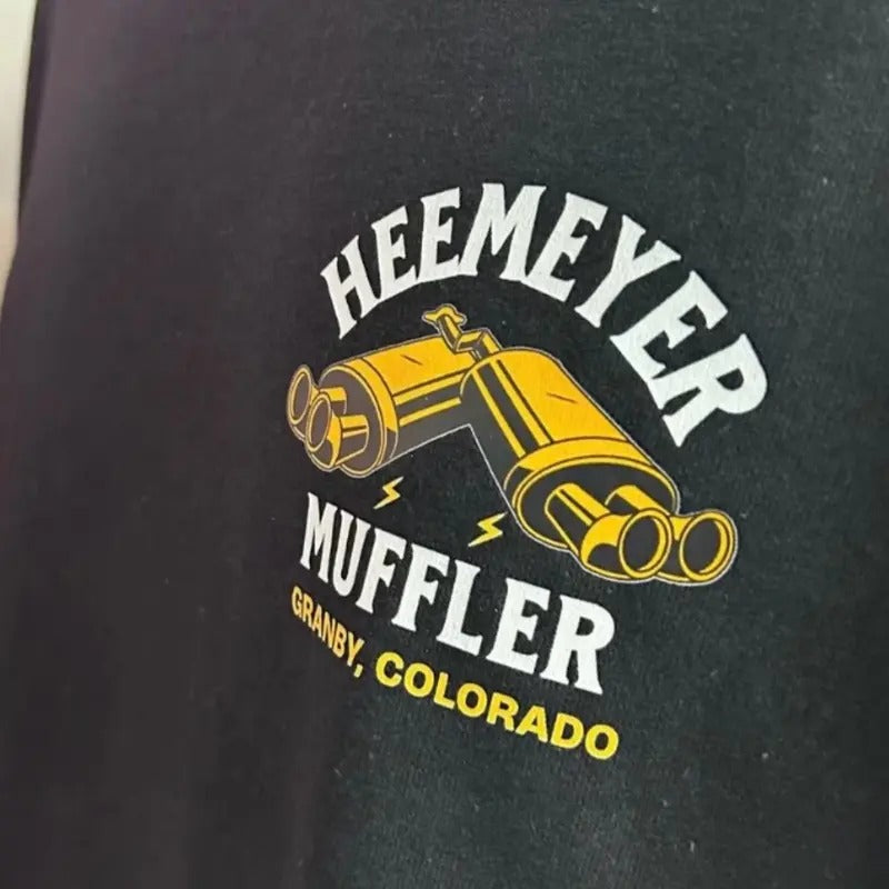 HEEMEYER MUFFLER shirt sleeve shirt, Unisex Cotton Fabric Hoodie, Sweatshirt | UrbanDripWear.com