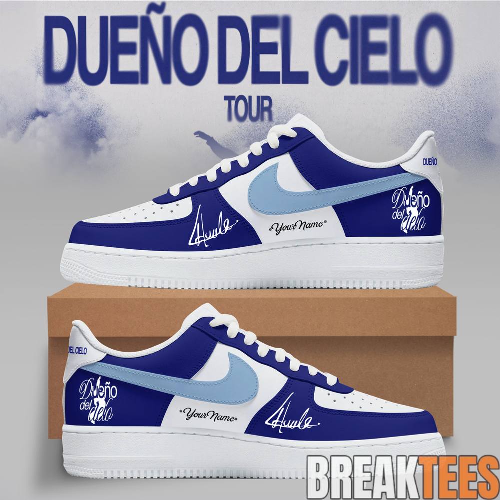 HUMBE DUENO DEL CIELO Tour 2026 Custom Air Force 1