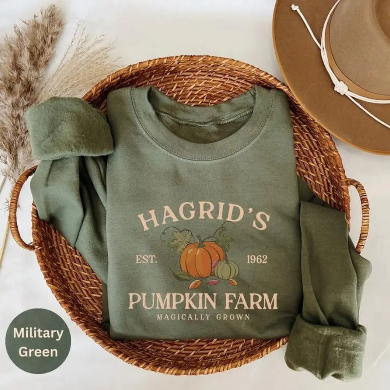 Hagrid's Pumpkin Patch Fall Shirt - Sweatshirt