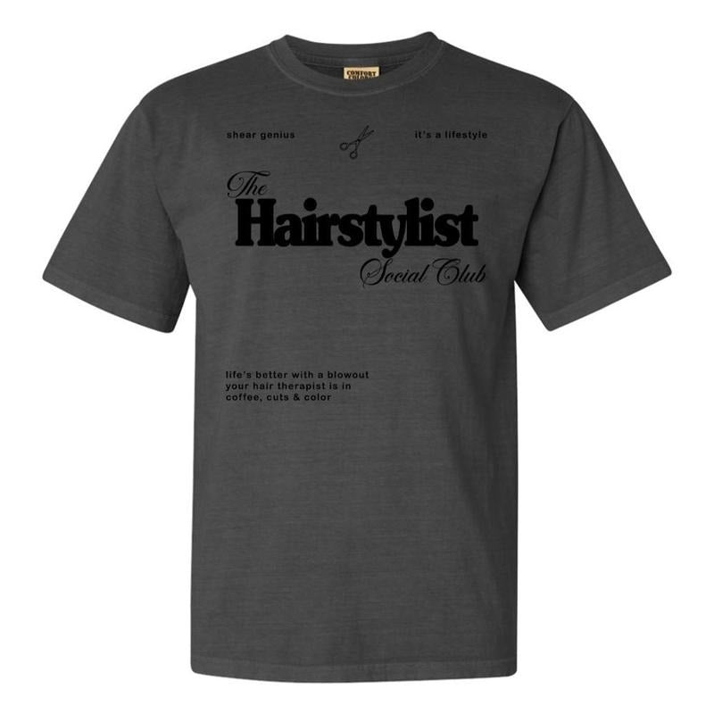 'Hairstylist Social Club' T-Shirt Hoodie, Sweatshirt | UrbanDripWear.com