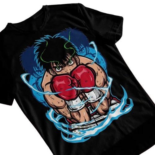Hajime No Ippo Boxing T-shirt Anime Manga Graphic T-Shirt, Anime Manga Unisex T-Shirt Menswear Top Hoodie, Sweatshirt
