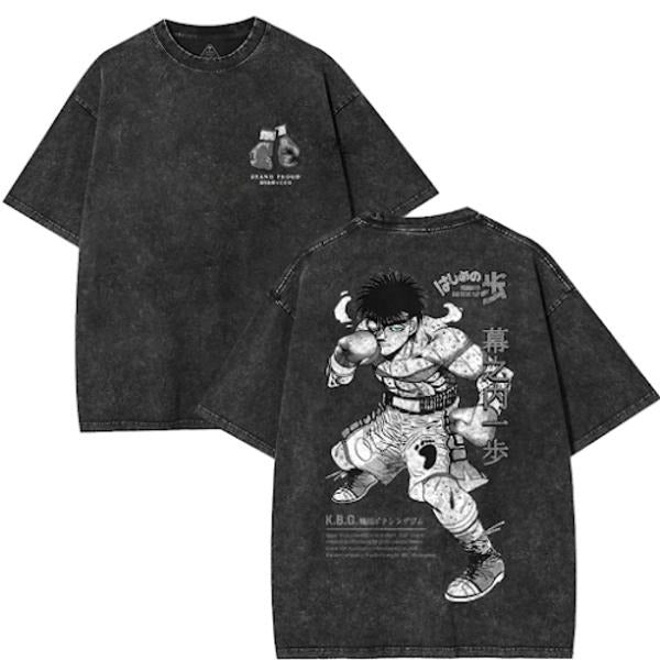 Hajime No Ippo Ippo Makunouchi Anime T-Shirt