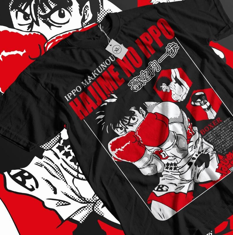 Hajime No Ippo shirt, Kamogawa Boxing Tee, Ippo Makunouchi T-shirt, Anime Shirt Hoodie, Sweatshirt | UrbanDripWear.com