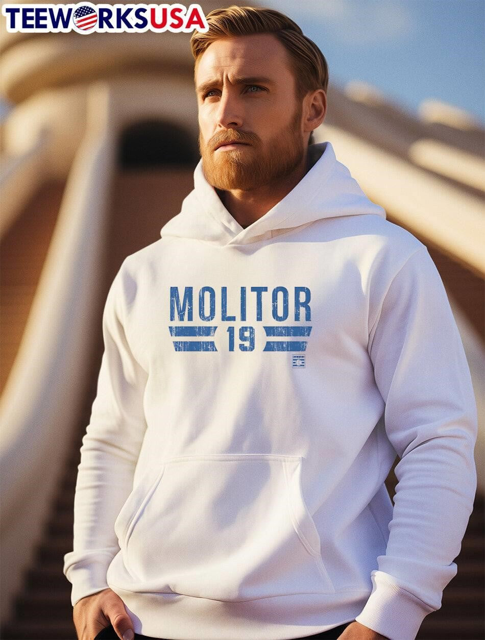 Hall of Fame Baseball Legend Molitor 19 Milwaukee Brewers Shirt