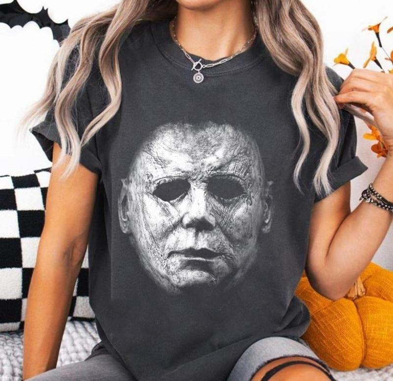 Halloween Characters T-Shirt Bundle, Halloween Bundle T-Shirt, Retro Horror T-Shirt Bundle, Scary Movie T-Shirt, Spooky...