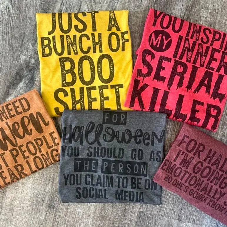 Halloween Graphic Tees - Snarky Shirts - Shirts for Women - Halloween Funny Shirts Hoodie, Sweatshirt | UrbanDripWear.com