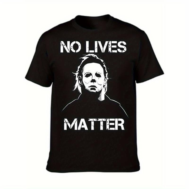 Halloween Michael Myers Men's T-Shirt - Life Doesn't Matter, Size S-3XL