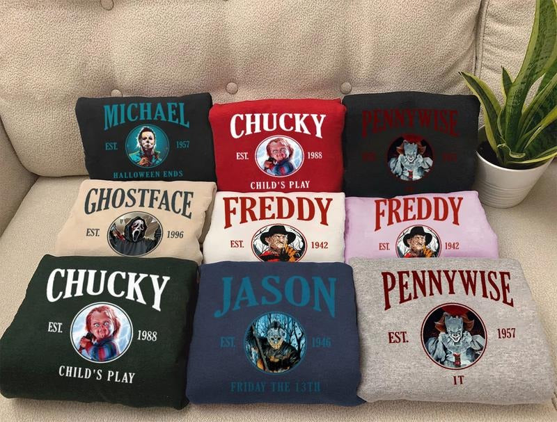 Halloween Movies Sweatshirt, Ghostface Halloween Sweater, Scary Movies Halloween Shirt, Best Gift For Halloween Hoodie