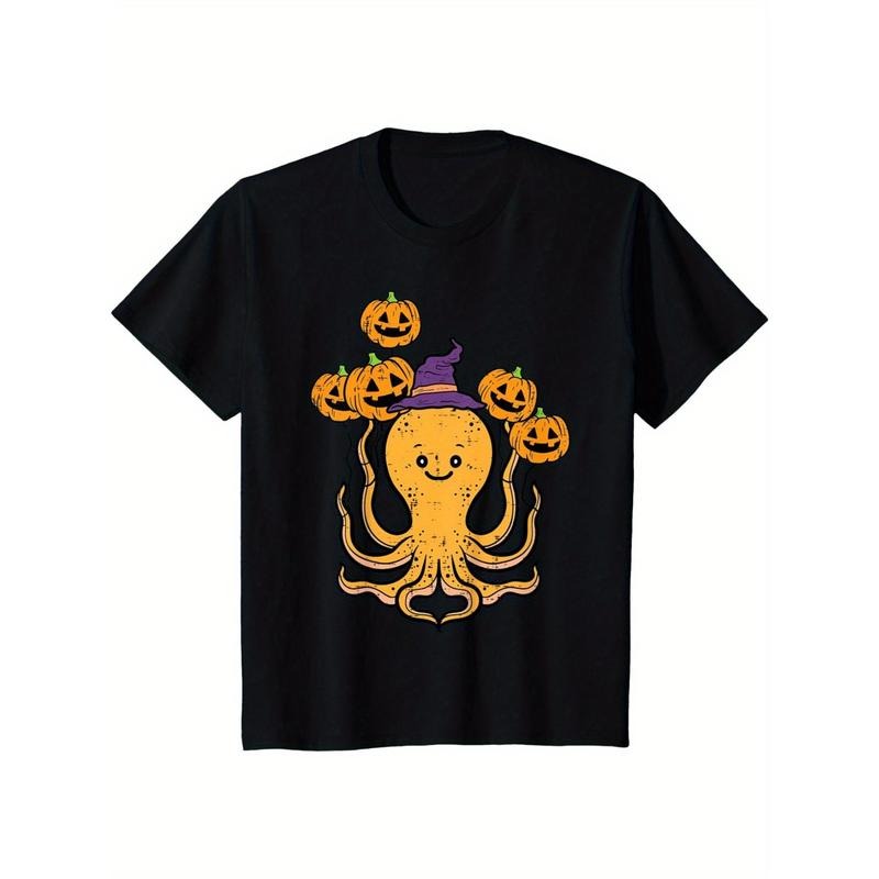 Halloween Octopus Fun Fall Costume Men's T-shirt Made in USA Hoodie, Sweatshirt | UrbanDripWear.com