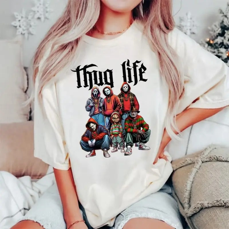 Halloween T-Shirt, Halloween Sweatshirt, Halloween Hoodie, Halloween Gift Shirt Casual Womenswear Crewneck