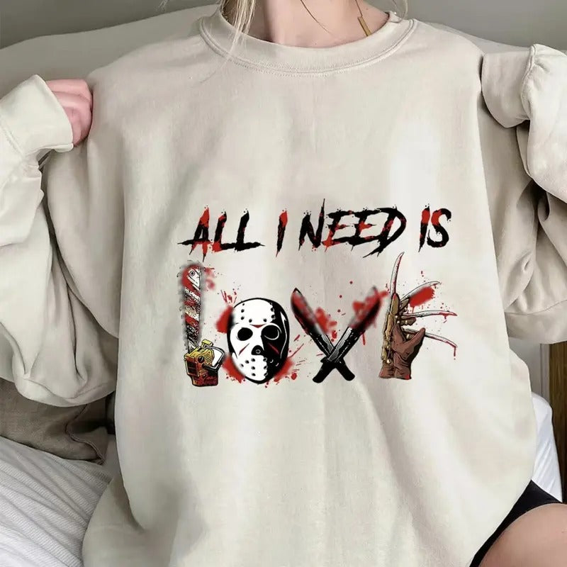 Halloween T-Shirt, Halloween Sweatshirt, Halloween Hoodie, Halloween Gift Shirt Fit Cotton Womenswear | UrbanDripWear.com