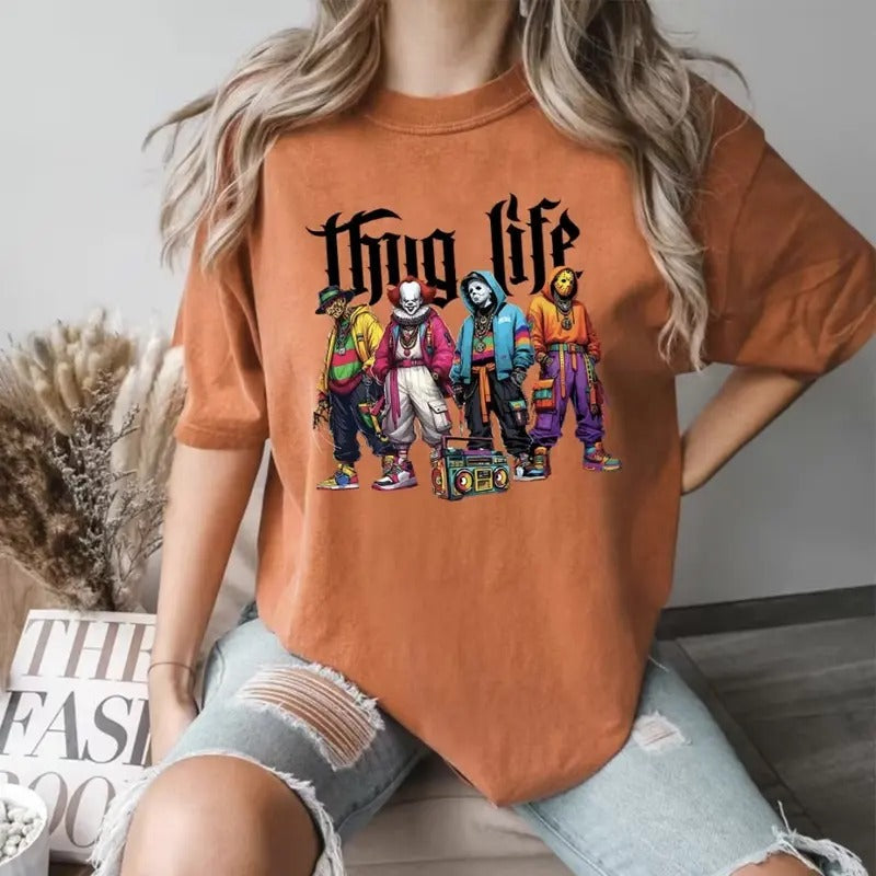 Halloween T-Shirt, Halloween Sweatshirt, Halloween Hoodie, Halloween Gift Shirt Lady | UrbanDripWear.com