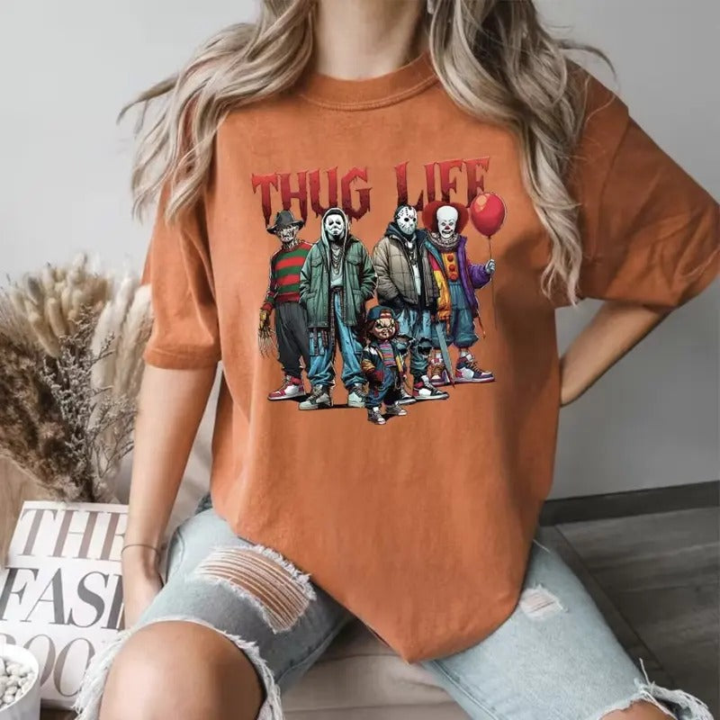 Halloween T-Shirt, Halloween Sweatshirt, Halloween Hoodie, Halloween Gift Shirt Tops Sweaters Womenswear | UrbanDripWear.com