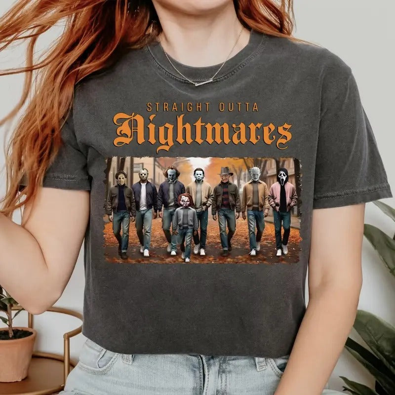 Halloween T-Shirt, Halloween Sweatshirt, Halloween Hoodie, Halloween Gift Shirt Tops Sweaters | UrbanDripWear.com