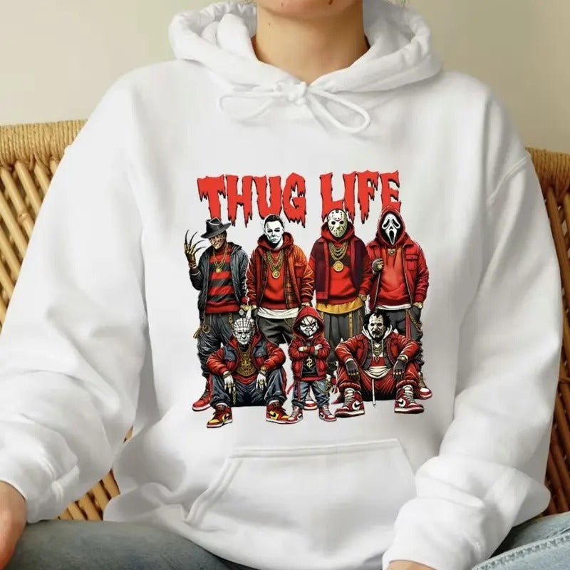 Halloween T-Shirt, Halloween Sweatshirt, Halloween Hoodie, Halloween Gift Sweatersstyle{n002}2 | UrbanDripWear.com