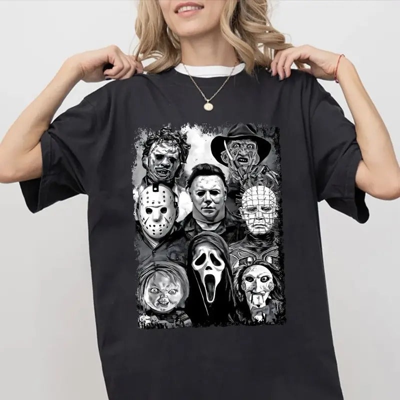 Halloween T-Shirt, Halloween Sweatshirt, Halloween Hoodie, Halloween Gift Womenswearstyle{n002}2 | UrbanDripWear.com
