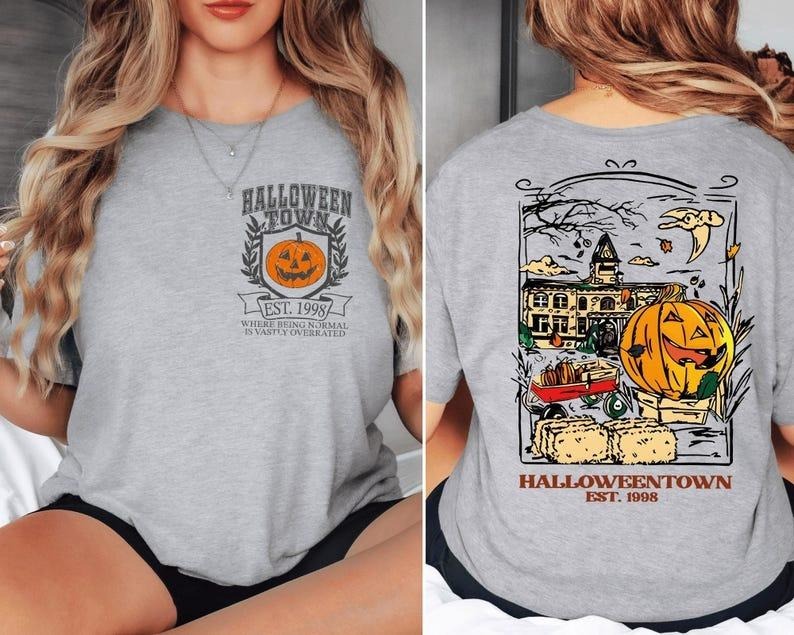 Halloweentown 1998 Sweatshrit, Halloween Town University Shirt, Halloweentown Crewneck Sweatshirt Halloweentown...