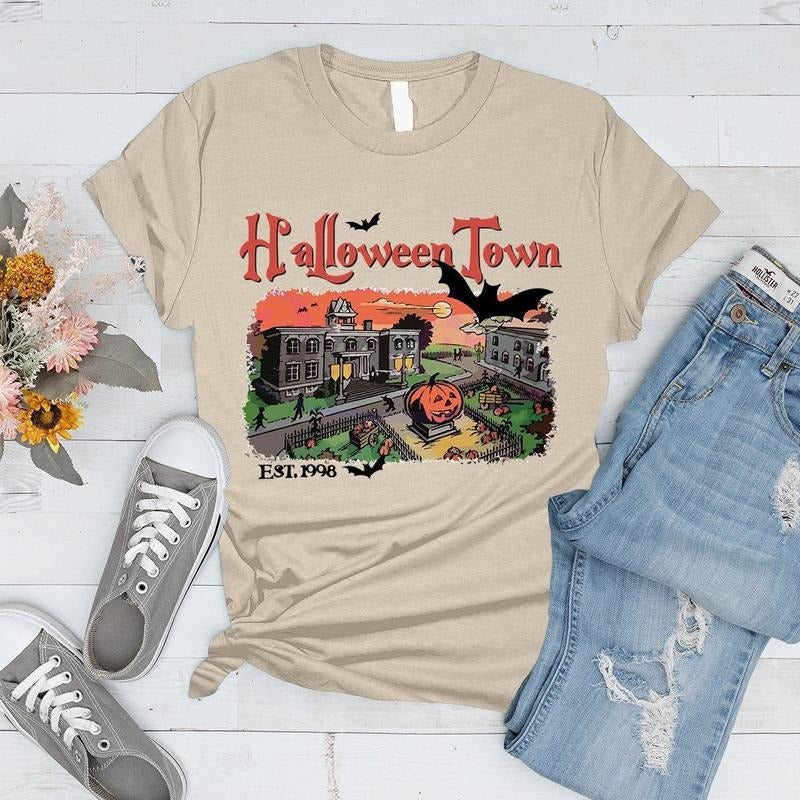 Halloweentown Est 1998 Shirt, Halloweentown University, Retro Halloween Shirt, Halloween 2024 Shirt, Halloween Matching...