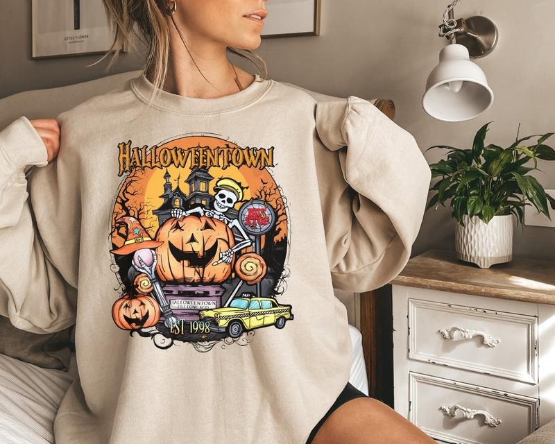 Halloweentown Est 1998 Sweatshirt Halloweentown University Halloweentown Sweatshirt Halloween Sweatshirt Fall Sweatshirt...