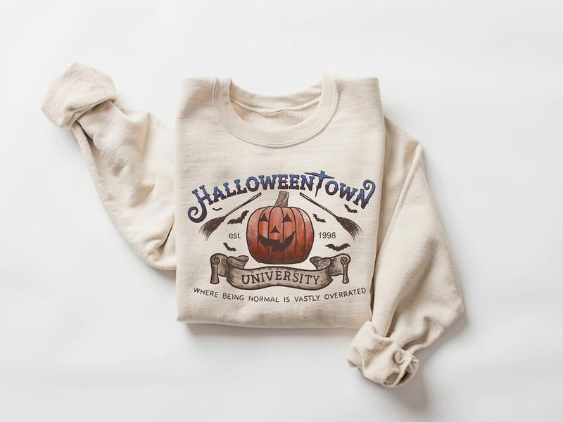Halloweentown University Est 1998 Sweatshirt, HalloweenTown Hoodie, Halloweentown 1998 Shirt | UrbanDripWear.com